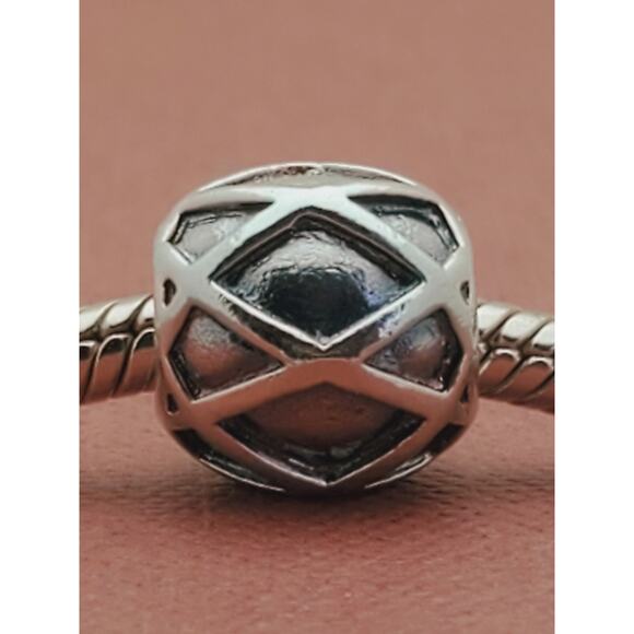 Authentic Pandora Sterling Spider Web Charm #79016 - Picture 3 of 4